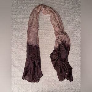 Lot of 2 Beautiful Ombré Scarves